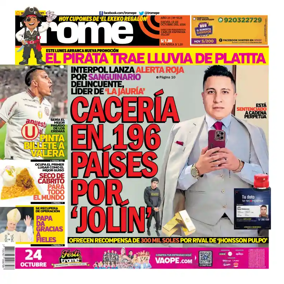 Cover of Diario Trome