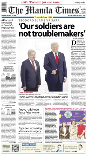 Cover of The Manila Times