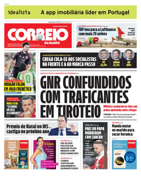 Cover of Correio da Manha