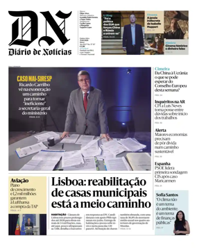 Cover of Diario de Noticias