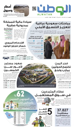 Cover of Al-Watan (Saudi)