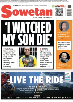 Cover of Sowetan