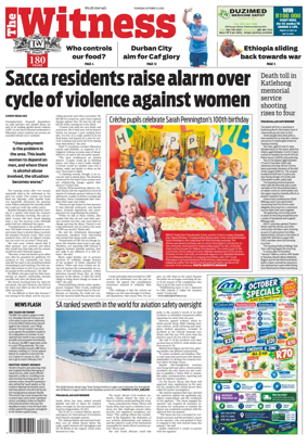 Cover of The Witness (South Africa)