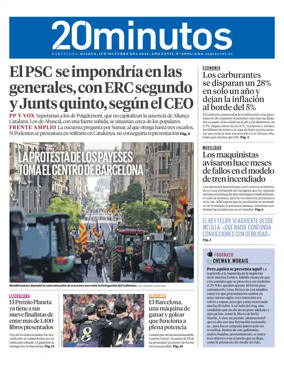 Cover of 20 Minutos Barcelona