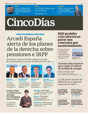 Cover of Cinco Dias