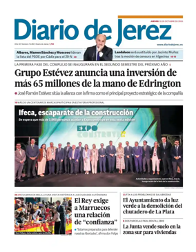 Cover of Diario de Jerez