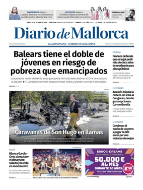 Cover of Diario de Mallorca