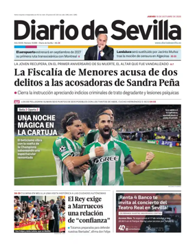 Cover of Diario de Sevilla