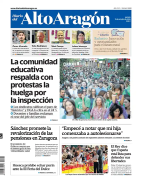 Cover of Diario del Alto Aragon