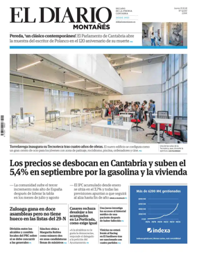 Cover of El Diario Montanes