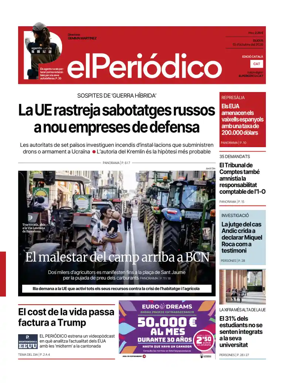 Cover of El Periodico - Catala