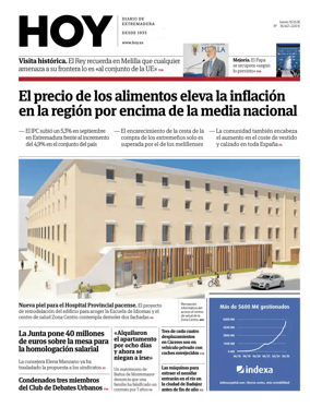Cover of Hoy (Badajoz)