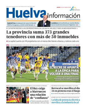 Cover of Huelva Informacion