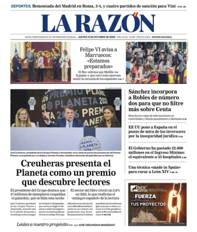 Cover of La Razon (1st Edition)