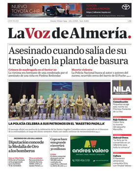 Cover of La Voz de Almeria