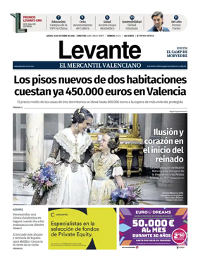 Cover of Levante EMV (Morvedre)