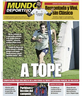 Cover of Mundo Deportivo (Bizkaia-Araba)