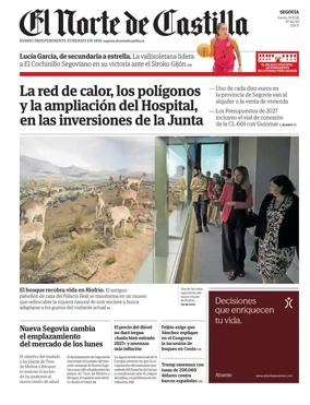 Cover of Norte de Castilla (Segovia)