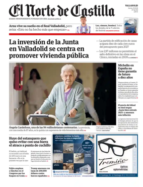 Cover of Norte de Castilla (Valladolid)