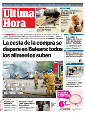 Cover of Ultima Hora