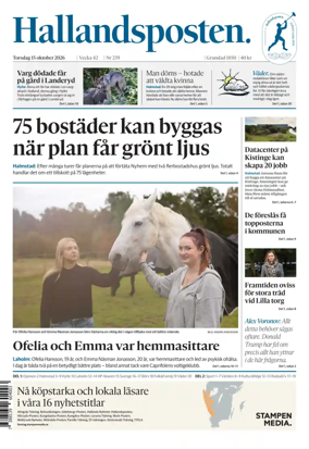 Cover of Hallandsposten