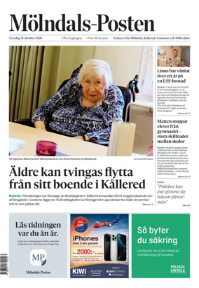 Cover of Molndals-Posten