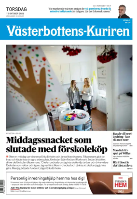 Cover of Vasterbottens-Kuriren