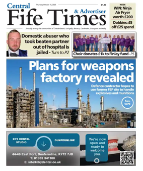 Cover of Central Fife Times