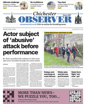 Cover of Chichester Observer