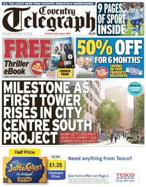 Cover of Coventry Telegraph