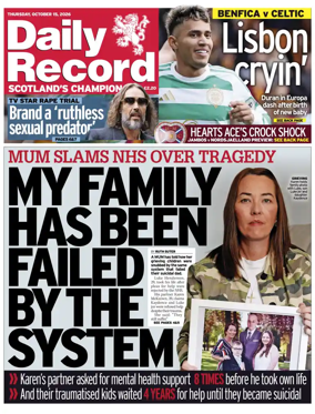 Cover of Daily Record