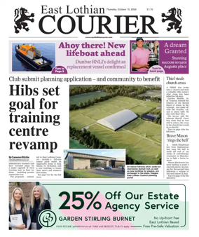 Cover of East Lothian Courier