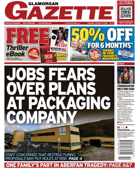 Cover of Glamorgan Gazette