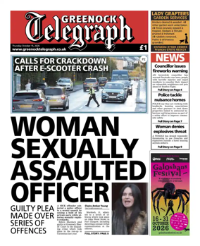 Cover of Greenock Telegraph