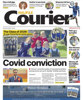 Cover of Halifax Courier