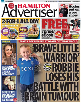 Cover of Hamilton Advertiser
