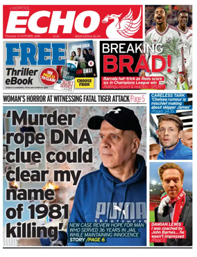 Cover of Liverpool Echo