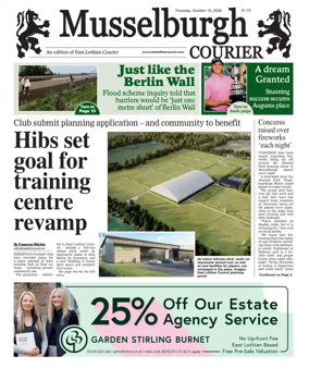 Cover of Musselburgh Courier
