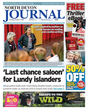 Cover of North Devon Journal