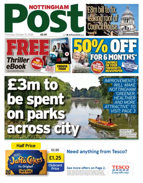 Cover of Nottingham Post