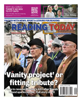 Cover of Reading Today