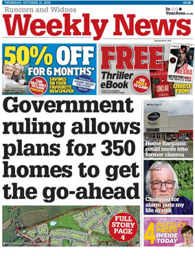 Cover of Runcorn & Widnes Weekly News