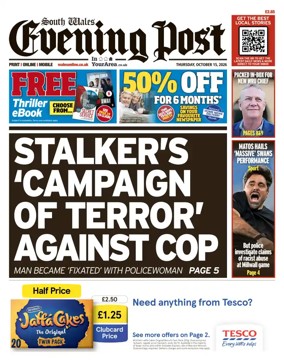 Cover of South Wales Evening Post