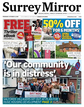 Cover of Surrey Mirror