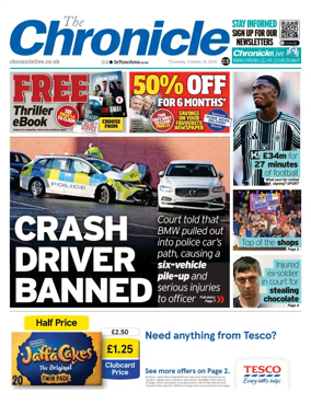 Cover of The Chronicle (South Tyneside and Durham)