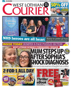 Cover of West Lothian Courier
