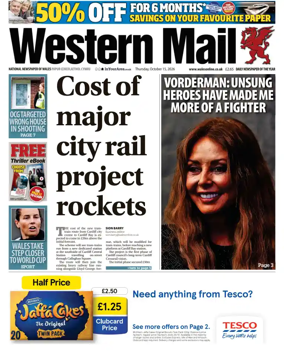 Cover of Western Mail