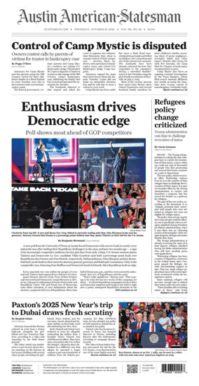 Cover of Austin American-Statesman