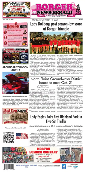 Cover of Borger News-Herald