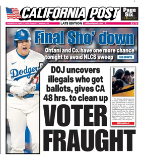 Cover of California Post